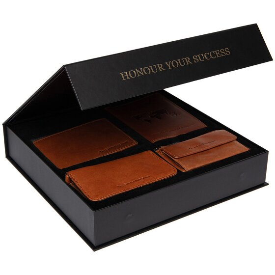 The Chesterfield Brand Wallet gift set 4-piece leather 12 cm