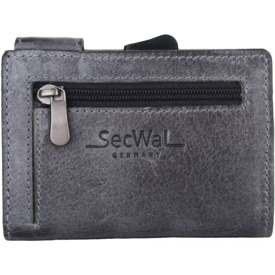 SecWal SecWal 1 credit card case wallet RFID leather 9 cm