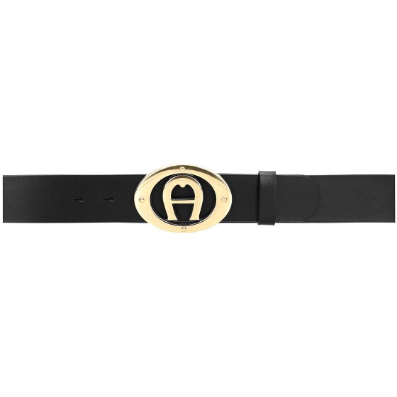 Aigner Logo belt leather