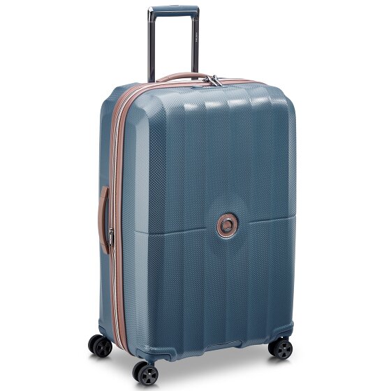 Delsey Paris Carrousel 4 wheels Trolley 76.5 cm with expansion pleat