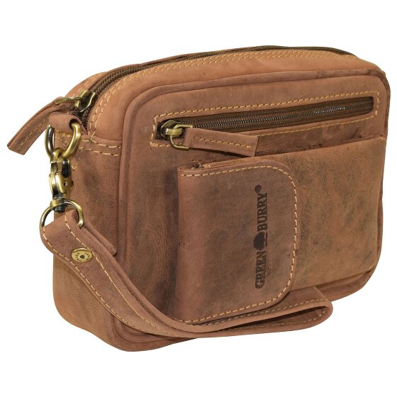 Greenburry Vintage men bag leather 22 cm