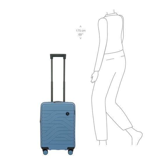 Bric's BY Ulisse 4 Roll Cabin Trolley 55 cm