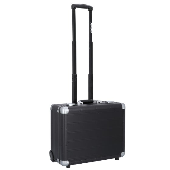 Alumaxx 2-Wheeled briefcase with Aluminum Laptop Compartment, 37 cm