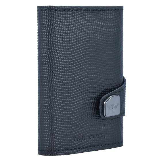 Tru Virtu Click & Slide credit card case wallet RFID leather 6.5 cm