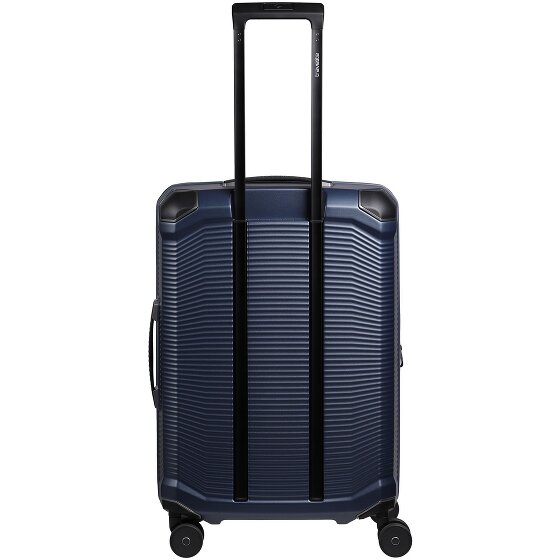 Travelite Millennium 4 wheels Suitcase set 3-piece with expansion pleat