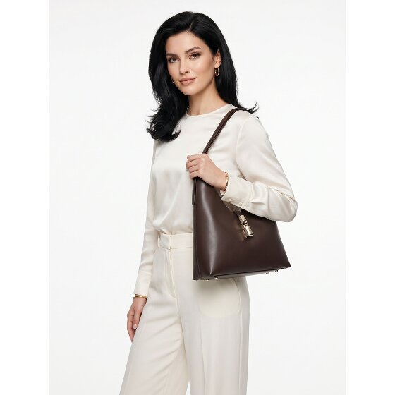 Furla Goccia Shoulder Bag Genuine Leather 30 cm