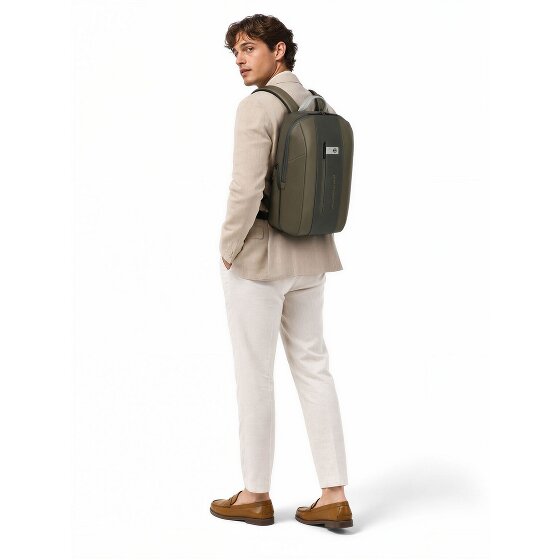 Piquadro Zaino Daypack Genuine Leather 42 cm Laptop compartment