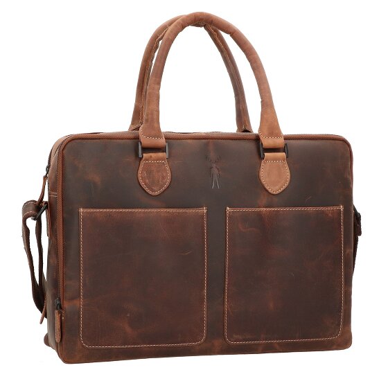 Jack Kinsky Baltimore 7 briefcase leather 39 cm