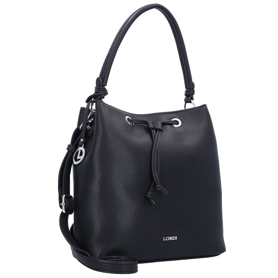 L.Credi Ebony pouch bag 28 cm