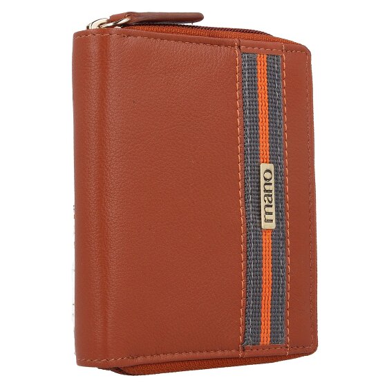 mano Don Leonardo wallet RFID leather 10 cm