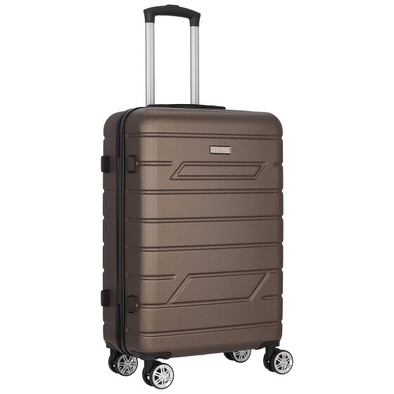 Nowi Bergamo 4 wheels Suitcase set 3-piece