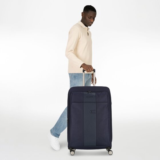 Piquadro Brief 4 wheels Trolley 78 cm with expansion pleat Piquadro Brief 4 wheels Trolley 78 cm with expansion pleat