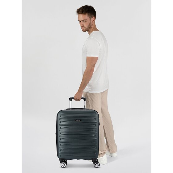 Benzi 5493 4 wheels Cabin trolley S 53 cm with expansion pleat