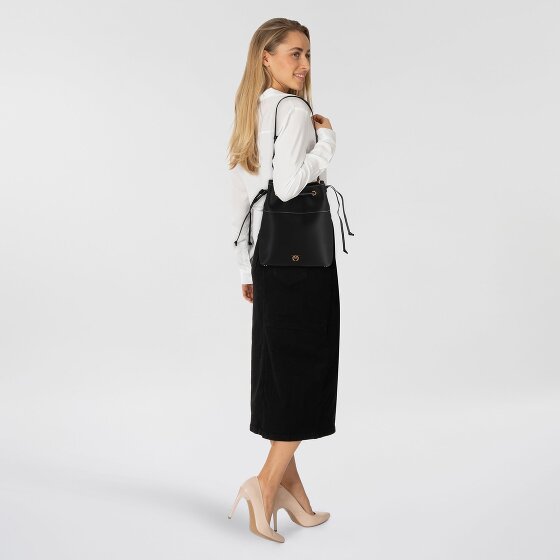 PINKO Secchiello Shoulder Bag Leather 25 cm