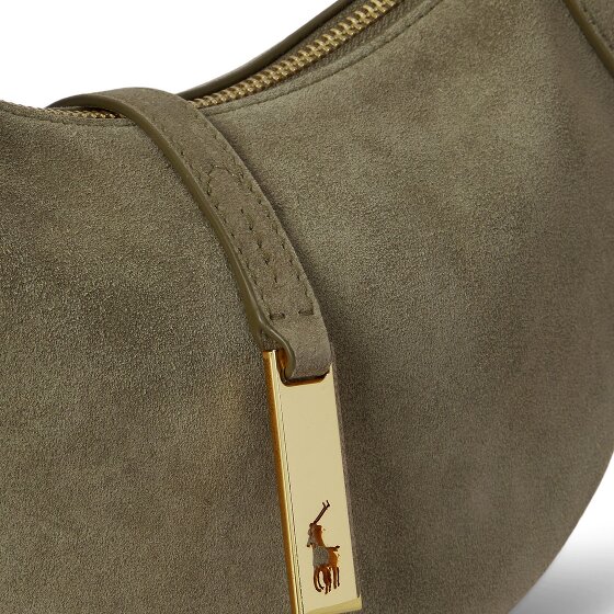POLO RALPH LAUREN Polo ID Shoulder Bag Genuine Leather 26 cm