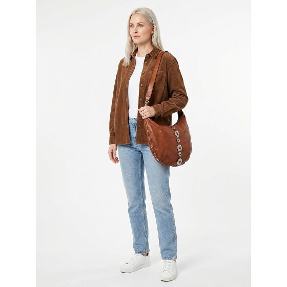 Campomaggi Magda Shoulder Bag Genuine Leather 41 cm