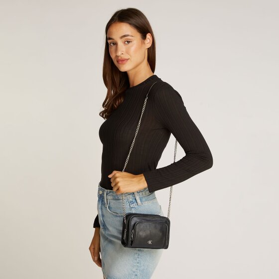 Calvin Klein Jeans Utility Shoulder Bag Leather 34 cm