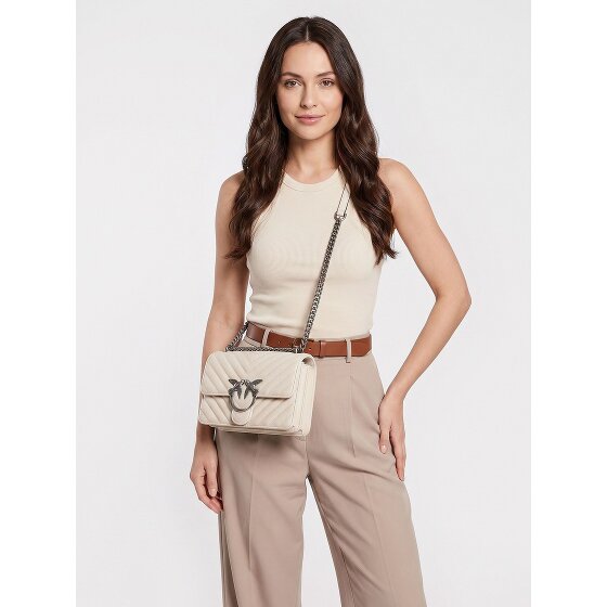 PINKO Love One Shoulder bag Genuine Leather 21 cm