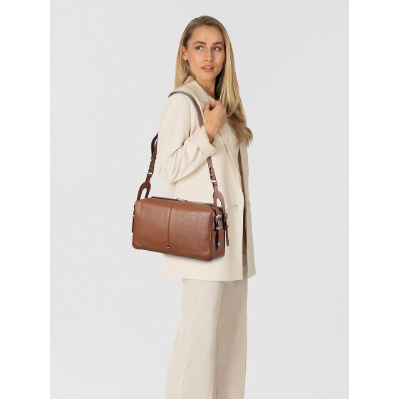 PINKO 24 Classic Shoulder Bag Leather 34 cm