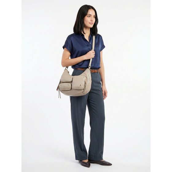 DuDu Pocket Shoulder Bag Genuine Leather 30 cm