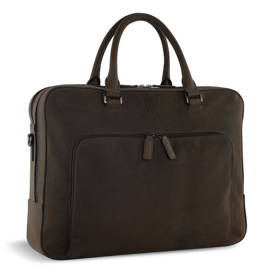 Bugatti Luca Briefcase Leather 39 cm Laptop compartment