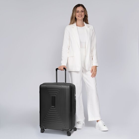 Redolz Essentials 14 4 wheels Trolley M 65 cm with expansion pleat