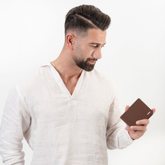 Redolz Leather Essentials QF wallet RFID leather 11.5 cm