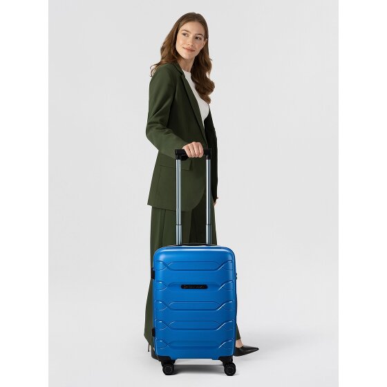 Polestream Strz by Asteroid 4 wheels Cabin trolley 55 cm