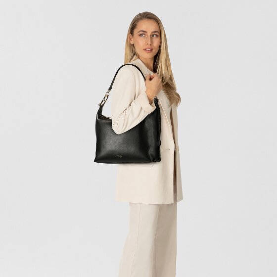 Furla Tonie Shoulder Bag Genuine Leather 27.5 cm