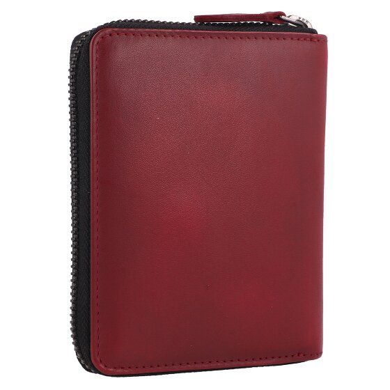 Greenburry Destressed Wallet RFID protection Leather 13 cm