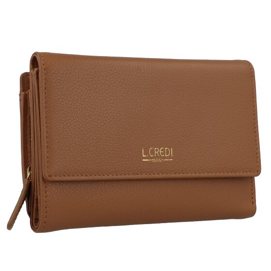 L.Credi Evelyn wallet RFID leather 14.5 cm