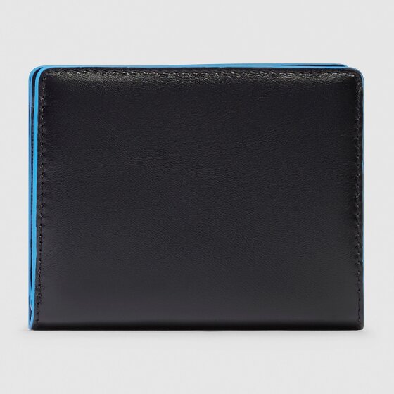 Piquadro Blue Square Wallet RFID protection Leather 11 cm