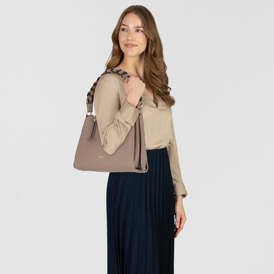 Coccinelle Boheme Shoulder Bag Genuine Leather 30 cm