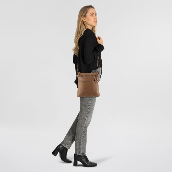 Harbour 2nd Soft Weaving Shoulder bag Leather 26 cm