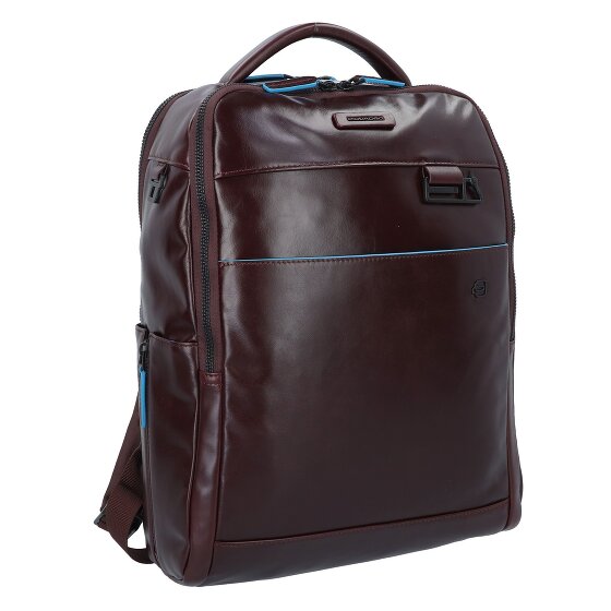 Piquadro Blue Square Revamp Business backpack Leather 37 cm Laptop compartment