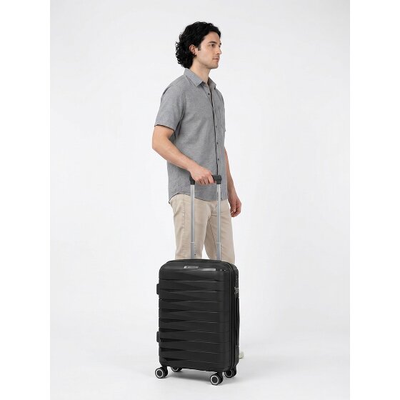 Franky London 4 wheels Cabin suitcase S 55 cm Expandable