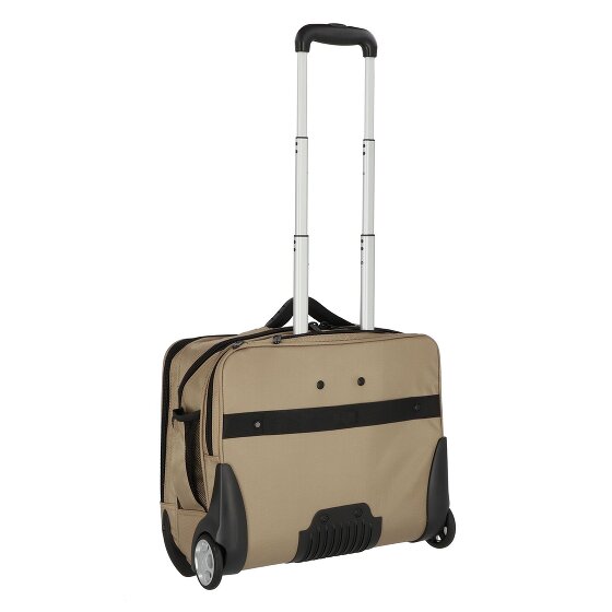 Dermata 2 wheels Wheeled briefcase 41 cm Laptop compartment