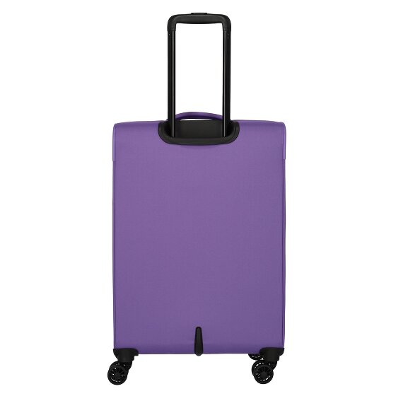 Travelite Rügen 4 wheels Suitcase set 3-piece with expansion pleat