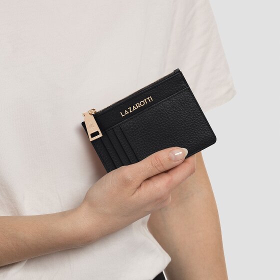 Lazarotti Bologna Leather key case leather 11.5 cm with air tag compartment Lazarotti Bologna Leather key case leather 11.5 cm with air tag compartment