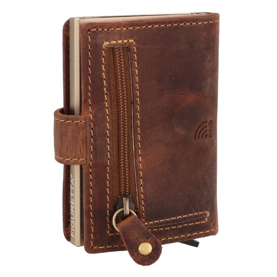 Greenburry Vintage Wallet RFID protection Leather 7.5 cm