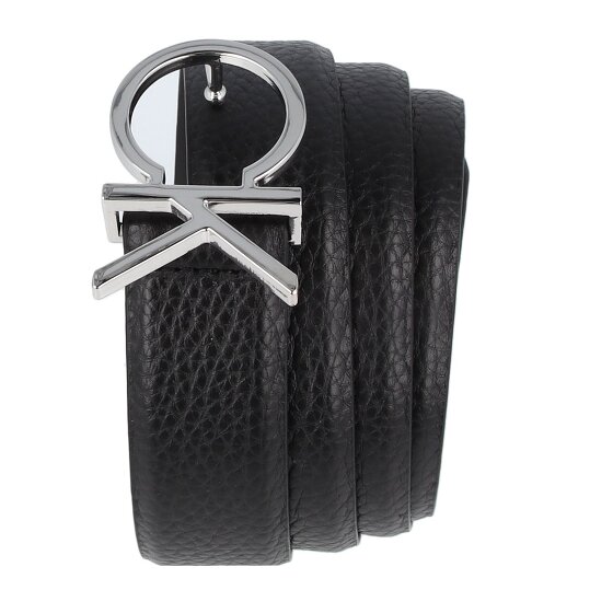 Calvin Klein CK Logo Belt Leather