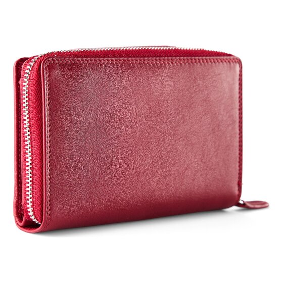 Braun Büffel Golf 3.0 Wallet RFID protection Leather 14 cm
