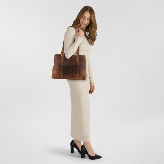 Greenburry Vintage Shopper Bag Leather 37 cm Laptop compartment