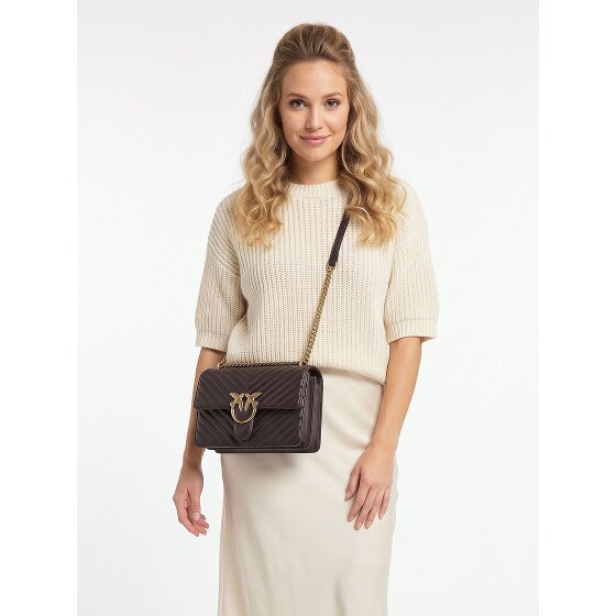 PINKO Love One Shoulder bag Genuine Leather 26.5 cm