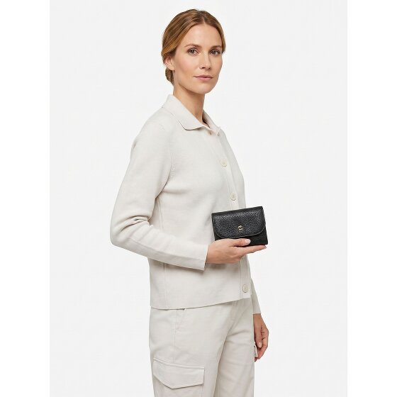 Aigner Pura Wallet RFID protection Genuine Leather 10 cm