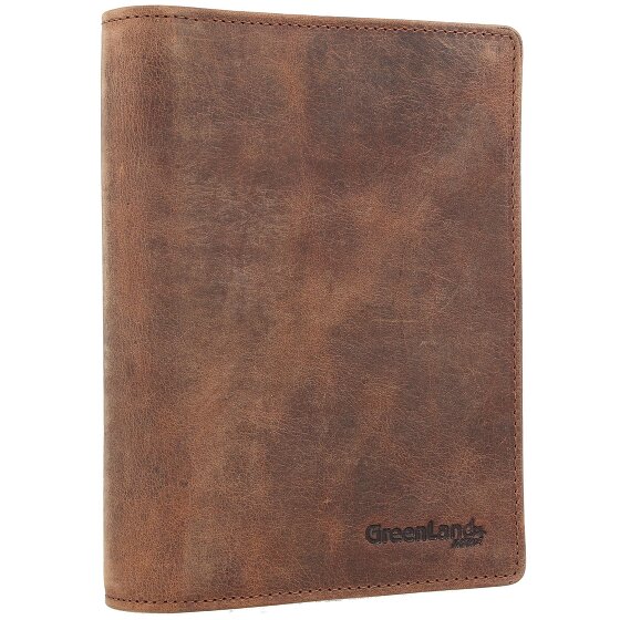 Greenland Nature Montenegro passport case RFID leather 12 cm