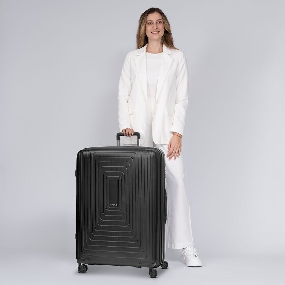 Redolz Essentials 14 4 wheels Trolley L 77 cm with expansion pleat