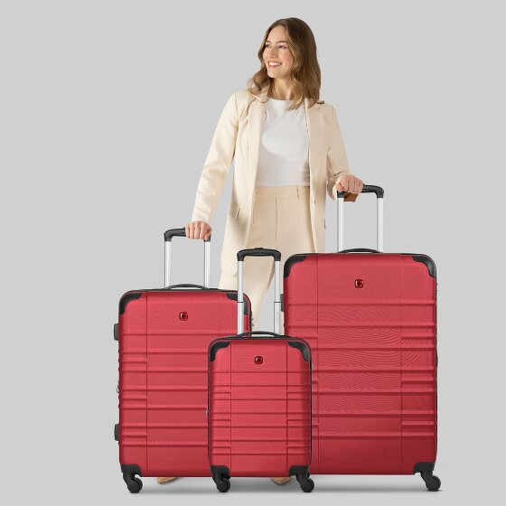 Wenger Amplar Evo 4 wheels Suitcase set 3-piece with expansion pleat