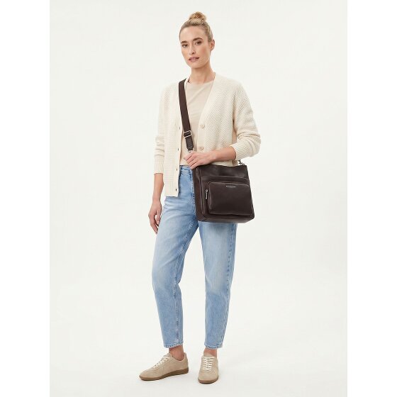 Mandarina Duck Mellow Leather Shoulder bag Genuine Leather 30 cm