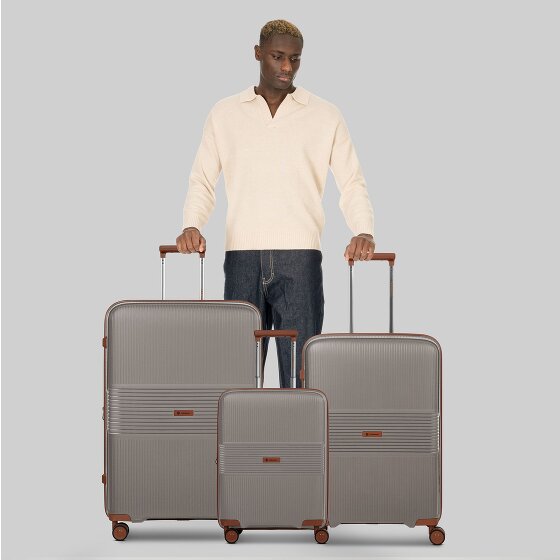 Farmhood Eco Edition 02 4 wheels Suitcase set 3-piece with expansion pleat